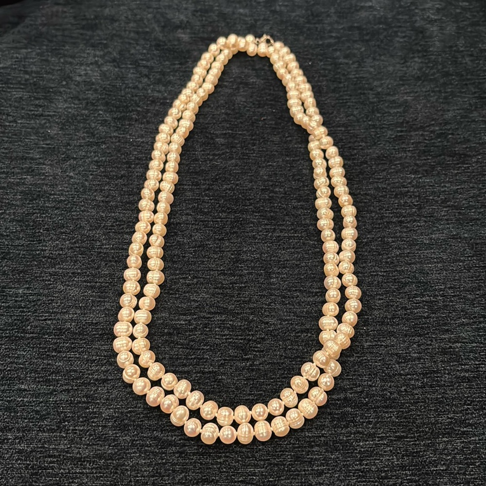 Sterling Silver Honora Pearl Necklace